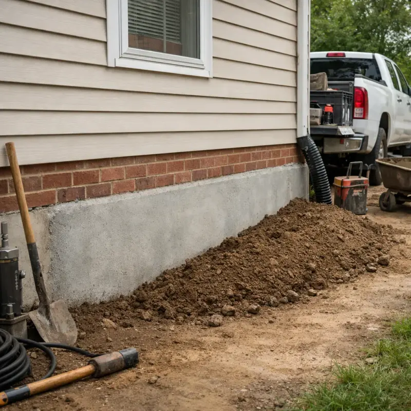 Stem Wall Repair Vestavia Hills